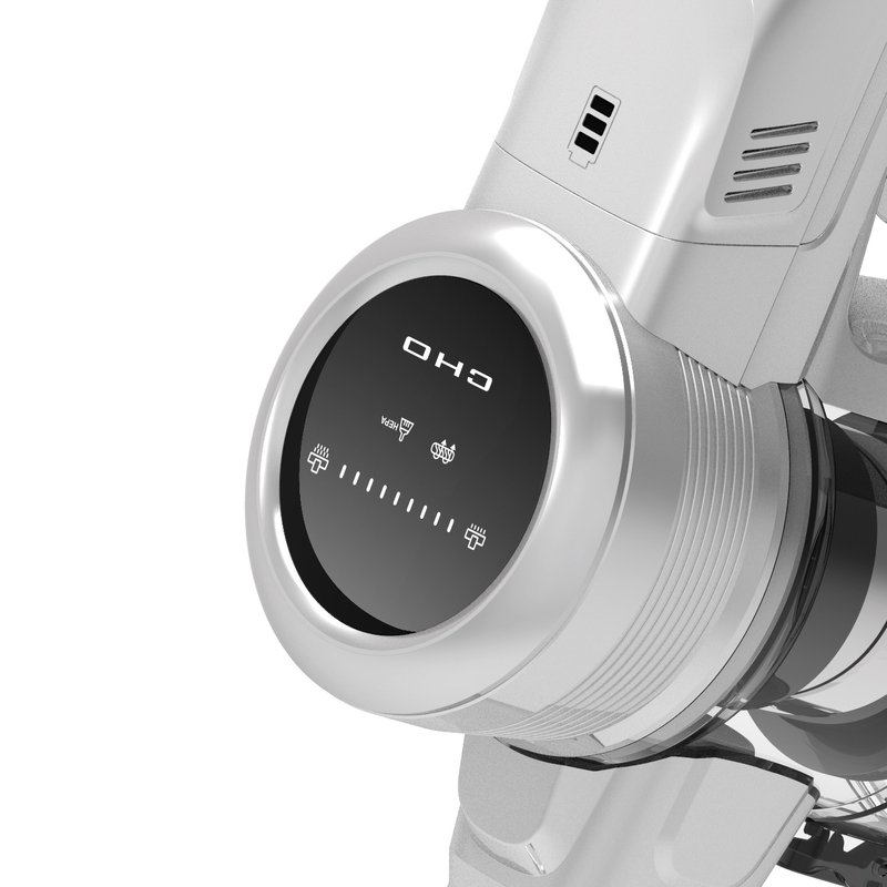 201A コードレススティック掃除機 315W BLDC モーター LED ディスプレイもつれ防止フロアブラシ付き